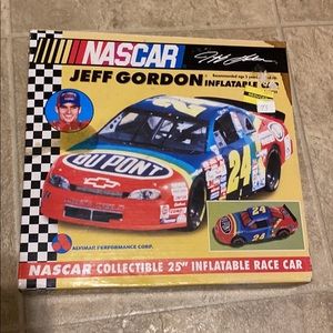 Brand New Jeff Gordon 25” Collectible Inflatable Car